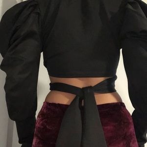 new crop with tags on from pretty little thing. Only wore it for the picture!